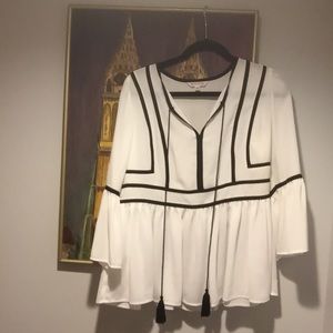 Nannette Lepore Peasant Shirt